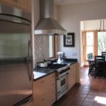 nevada city custom home maple kitchen cabinets
